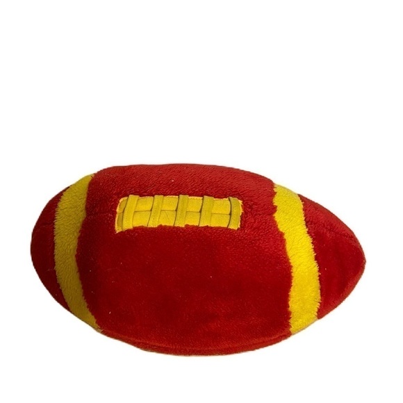 Plush Football Stuffed Red Yellow Gold Washington Commanders Florida - Picture 1 of 5